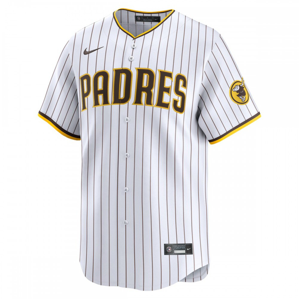 San Diego Padres Home Limited Custom Jersey - White-Pro Kit Vault | Brand New 26/27 Sports Jerseys
